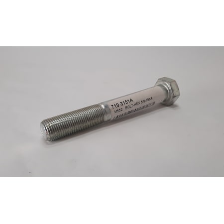 Mtd Bolt-Hex 5/8-18X4. 710-3151A